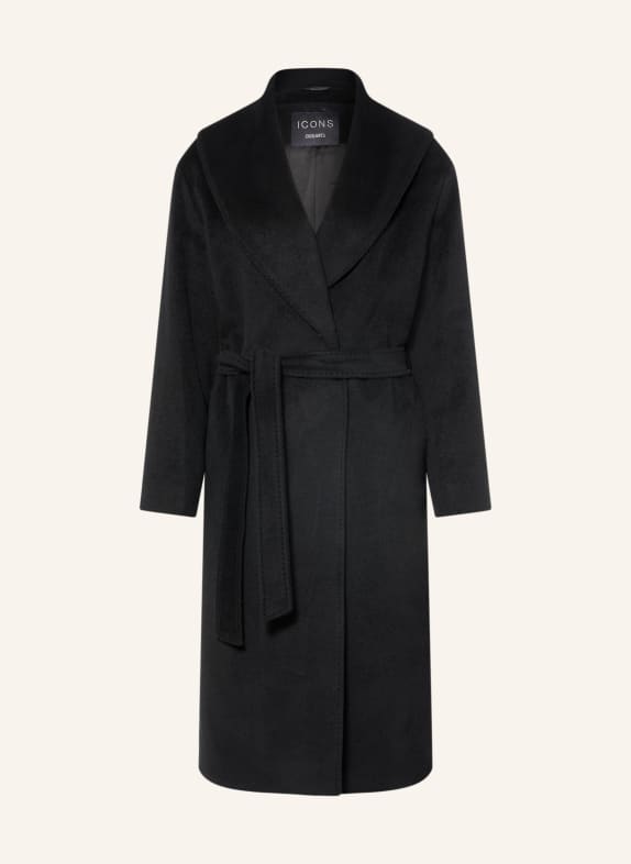 ICONS CINZIA ROCCA Coat BLACK