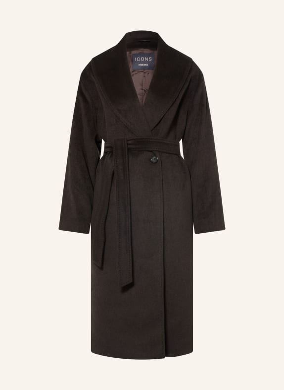 ICONS CINZIA ROCCA Coat BLACK