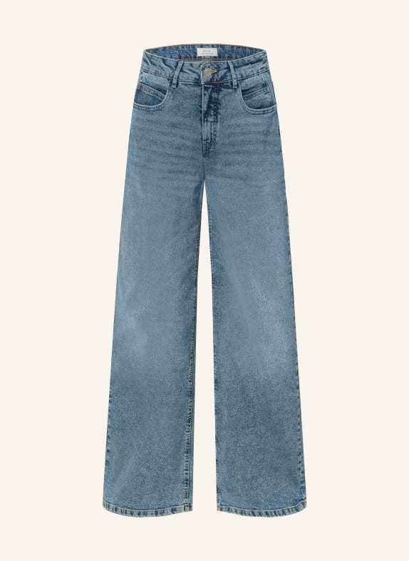 OPUS Jeansy wide leg MIVA COASTAL 70347 mid joy blue