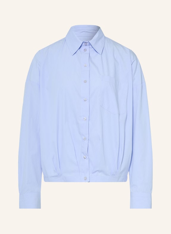 MILANO ITALY Overhemdblouse LICHTBLAUW / WIT