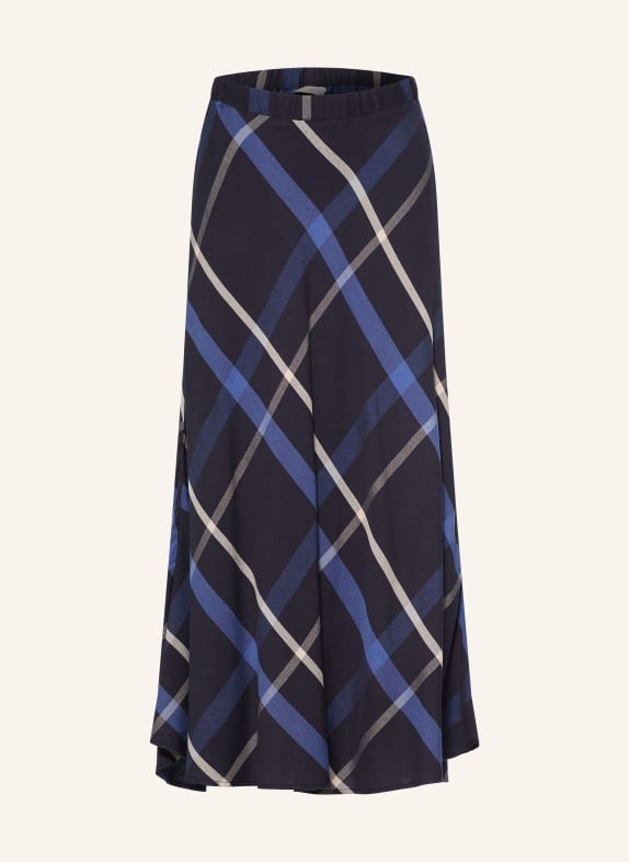 MILANO ITALY Rok DONKERBLAUW / CRÈME / BLAUW