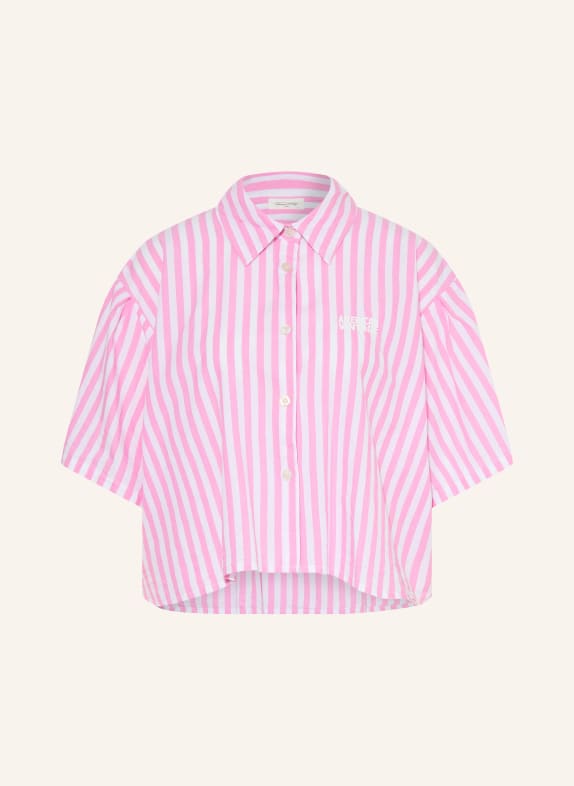 American Vintage VEXTOWN Shirt blouse PINK / WHITE