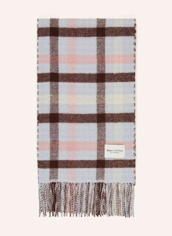 Marc O'Polo Schal HELLBLAU / BRAUN / ROSA