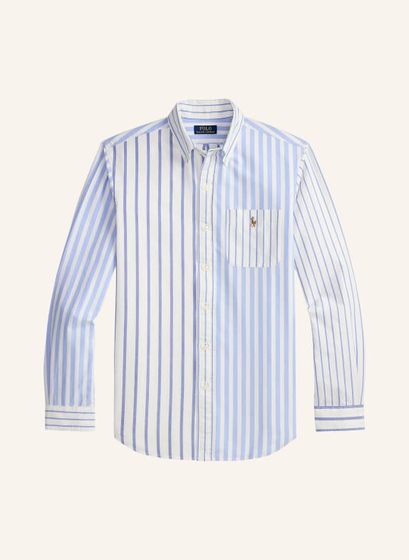 POLO RALPH LAUREN Oxford-overhemd Classic Fit LICHTBLAUW / WIT