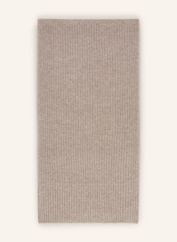 MRS & HUGS Schal mit Cashmere TAUPE