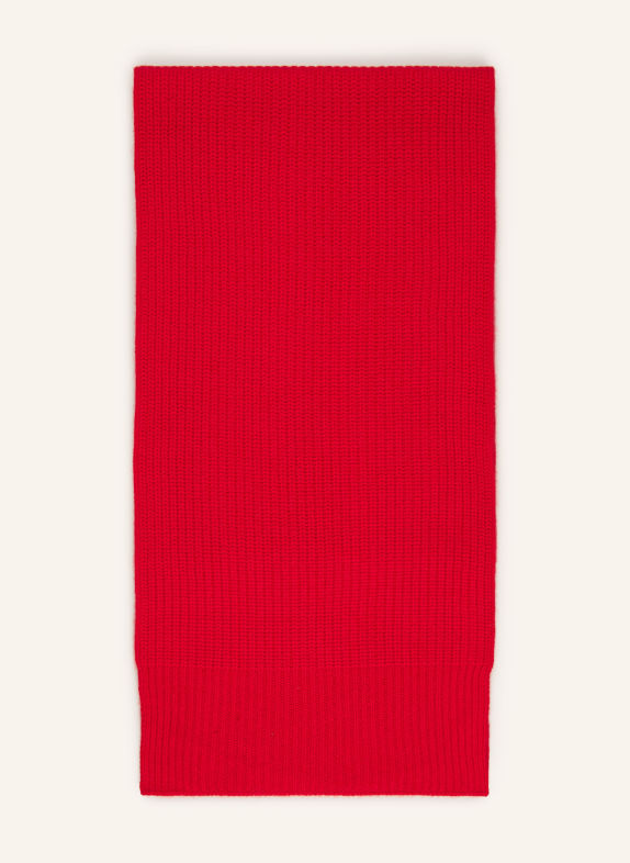 MRS & HUGS Schal mit Cashmere ROT