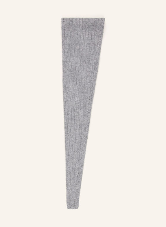 MRS & HUGS Schal mit Cashmere GRAU