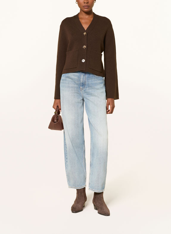 MRS & HUGS Cashmere Cardigan BROWN