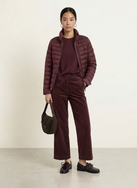 Marc O'Polo Quilted jacket DARK BROWN