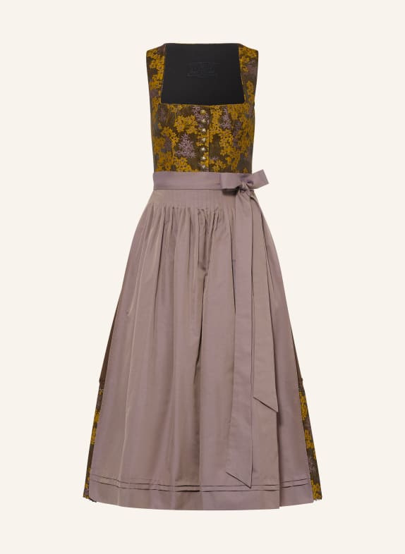 SPORTALM Dirndl KHAKI / GOLD / OLIV