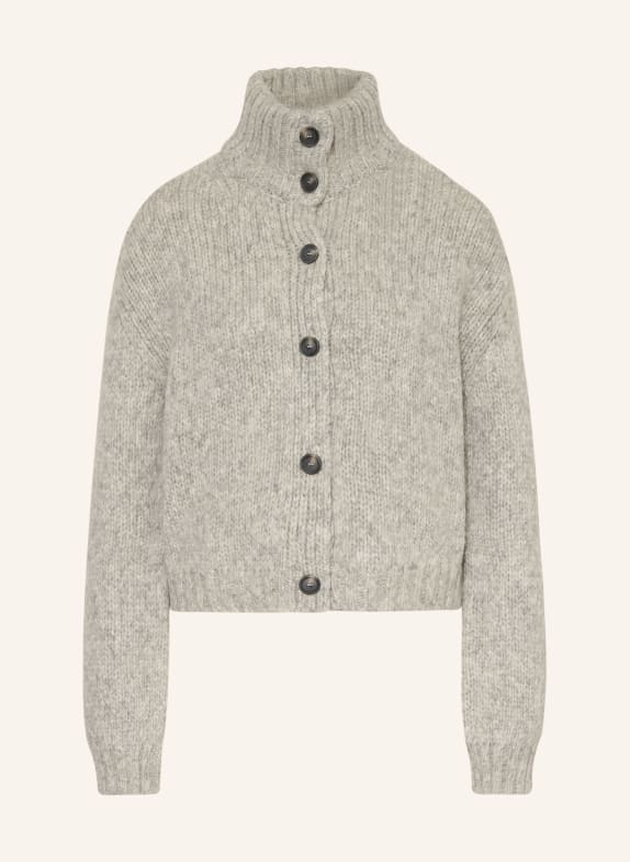 MRS & HUGS Gilet GRIS CLAIR