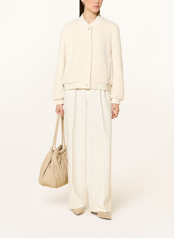 RINO & PELLE FELIX Faux Fur Blouson ECRU