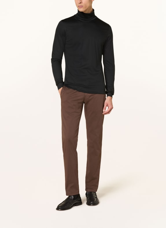 van Laack Colshirt VL-PELINO1-XX ZWART