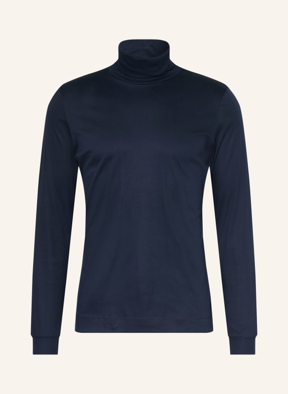 van Laack Rollkragenshirt VL-PELINO1-XX DUNKELBLAU