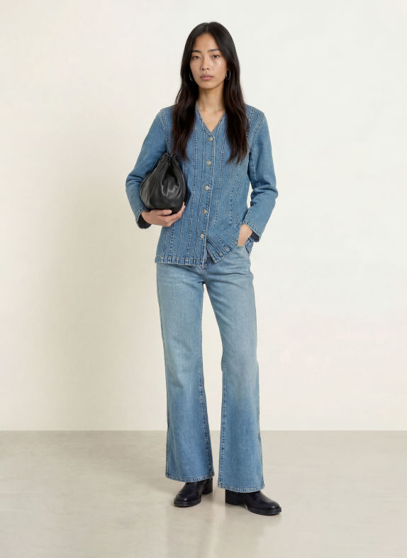 FABIENNE CHAPOT Jeansjacke PHIELIX HELLBLAU