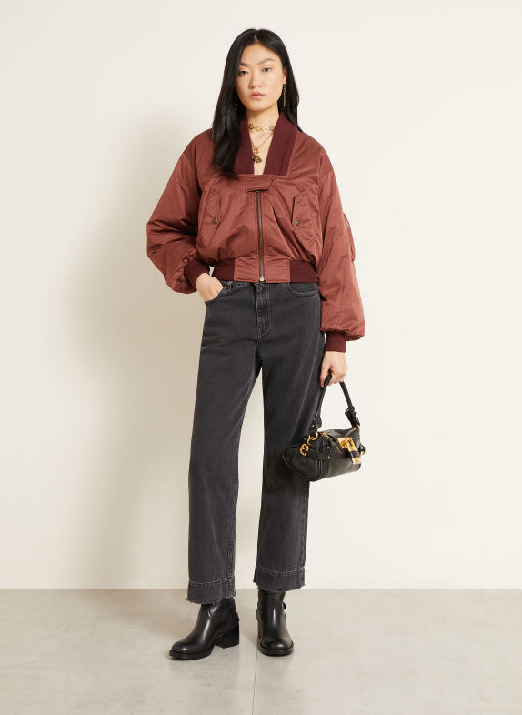 Chloé Blouson MØRKERØD