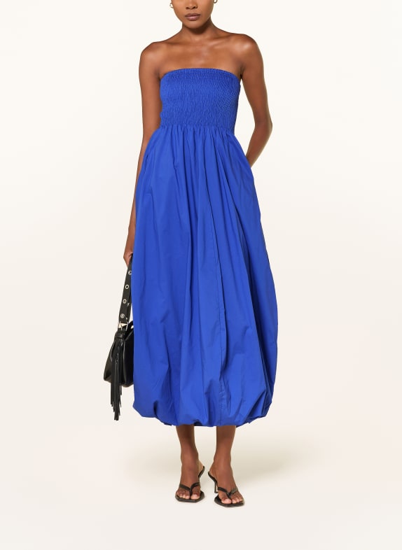FAITHFULL THE BRAND Off-Shoulder-Kleid LUNAIRE BLAU