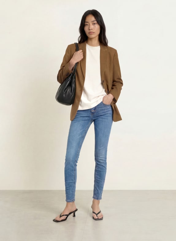 Buena Vista Jeans MALIBU CROPPED 4478 bright denim