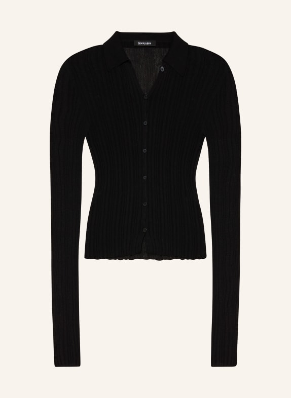 black palms Vest DELORA ZWART
