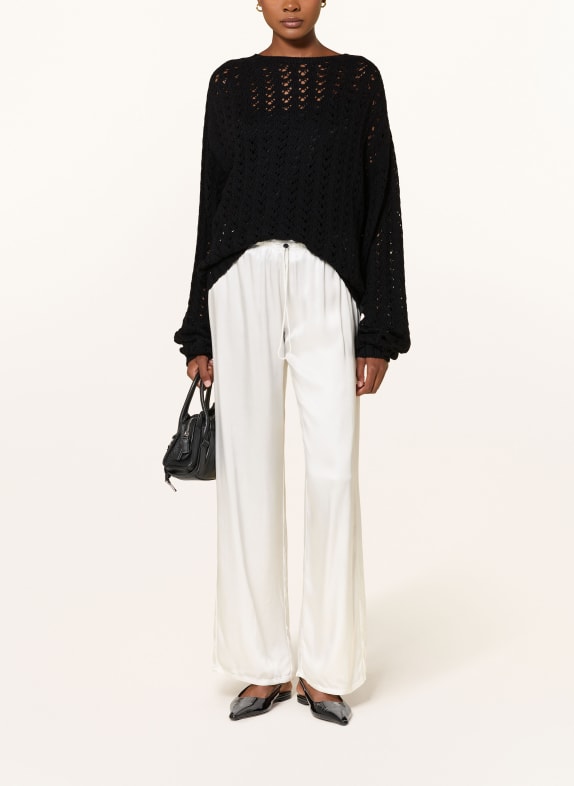 black palms Trui PRYA ZWART