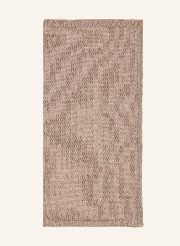 MAIAMI Foulard en alpaga MARRON CLAIR