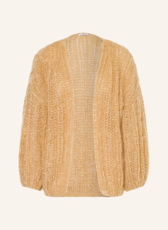 MAIAMI Strickhülle mit Mohair CAMEL