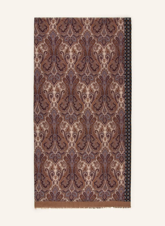 Barbieri Sjaal BRUIN / LICHTBRUIN / MARRON FONCÉ