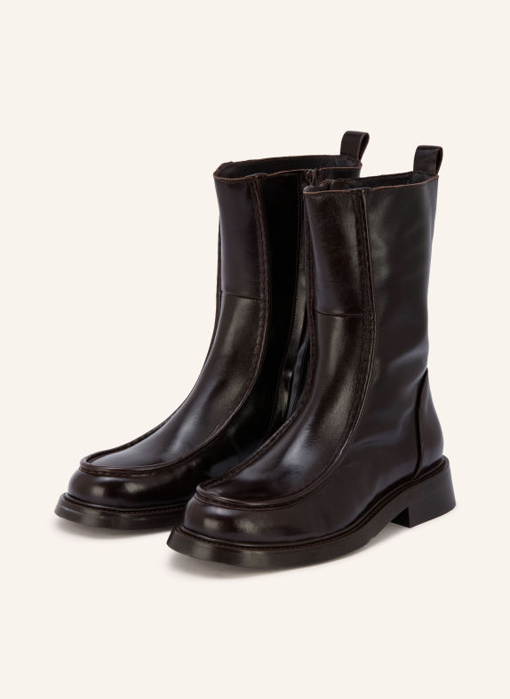 billi bi Boots MARRON FONCÉ