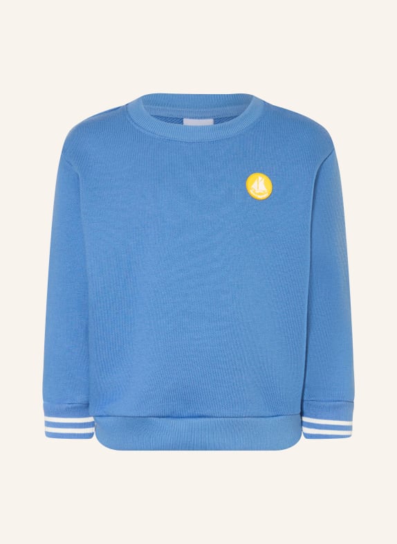 PETIT BATEAU Sweatshirt BLAU / GELB / WEISS