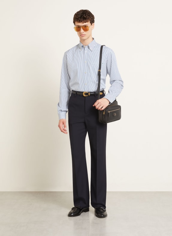 VALENTINO Košile VGOLD Regular Fit MODRÁ / BÍLÁ