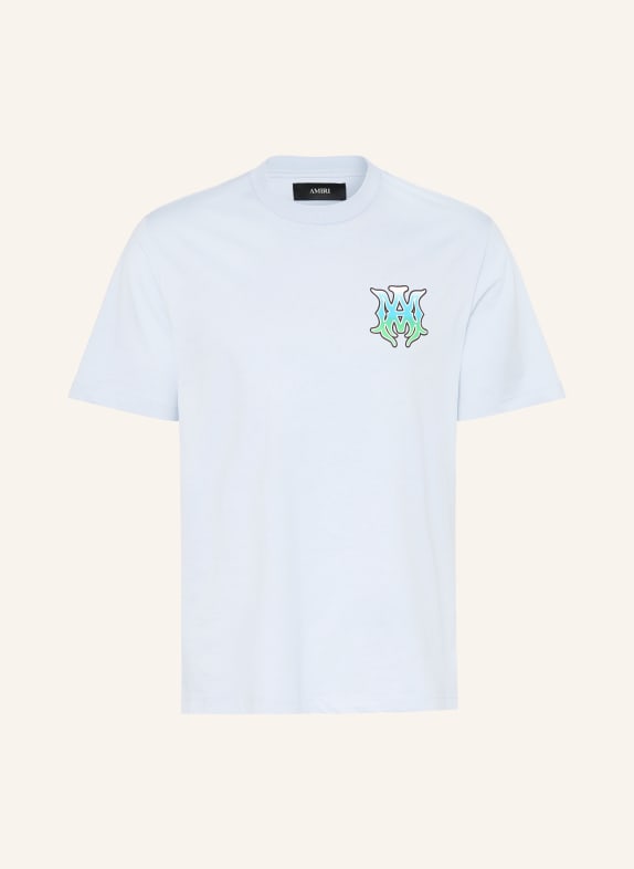 AMIRI T-Shirt HELLBLAU / GRÜN / TÜRKIS
