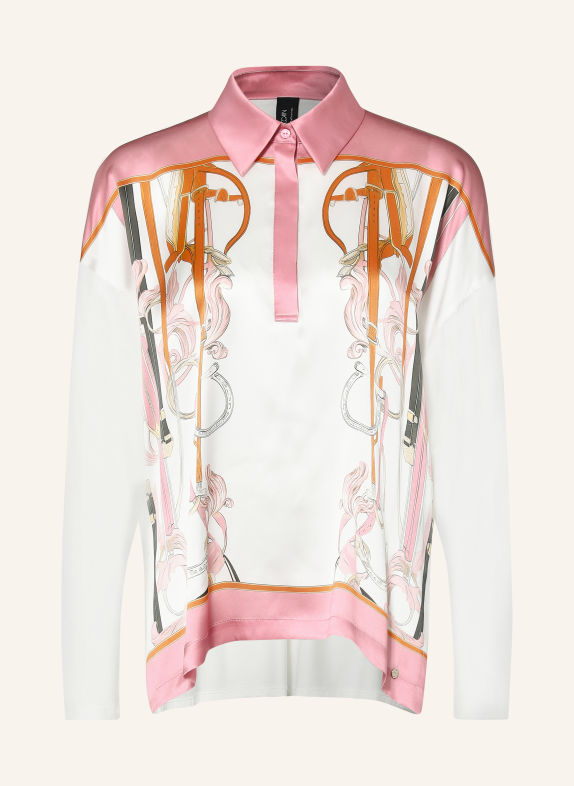 MARC CAIN Blusenshirt im Materialmix 110 off