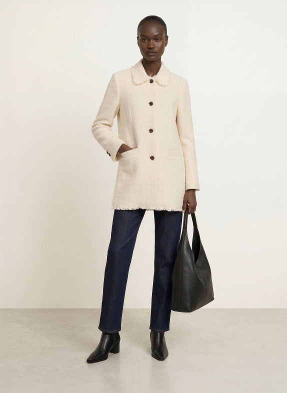 MARC CAIN Tweed-Mantel 110 off