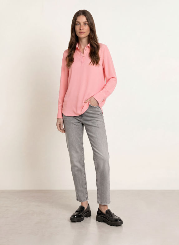 MARC CAIN Blusenshirt 234 geranium pink