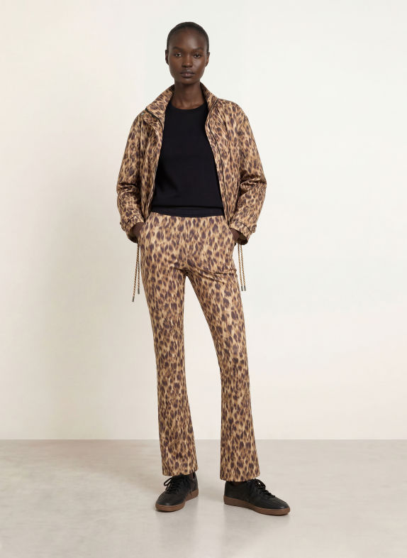 MARC CAIN Leggings FREDERICA 697 seal brown