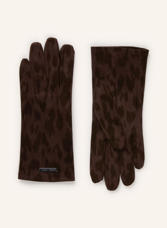 MARC CAIN Gants 697 seal brown