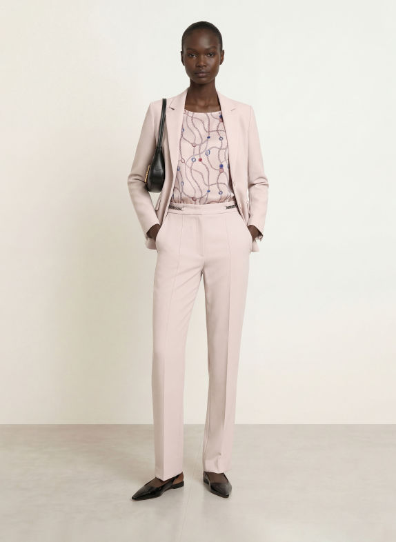 MARC CAIN Broek FRANCA 702 light desert taupe