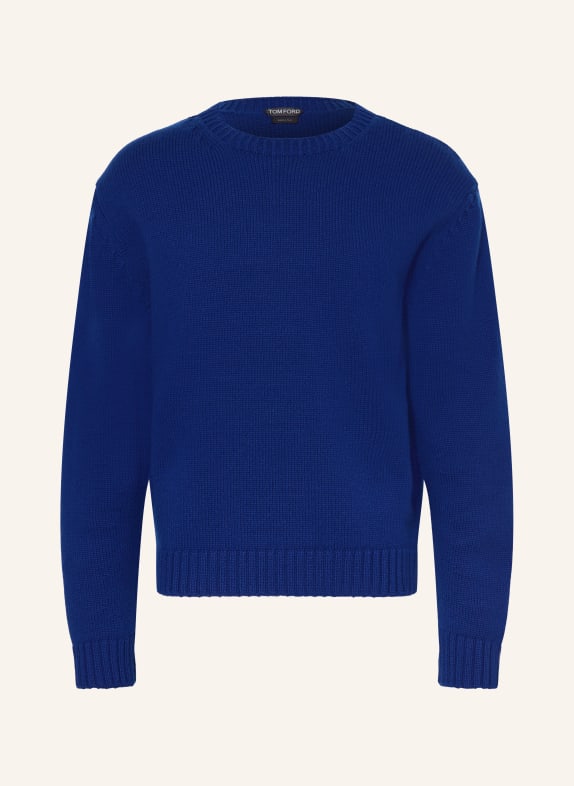 TOM FORD Pullover mit Cashmere BLAU