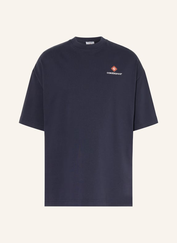 Casablanca Oversized shirt DARK BLUE