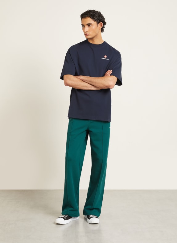 Casablanca Oversized shirt DONKERBLAUW