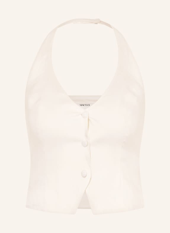 NINETY-9 Leinentop EIRA WEISS
