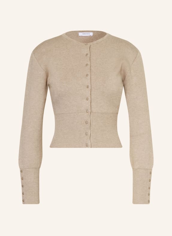 NINETY-9 Strickjacke FAYE BEIGE