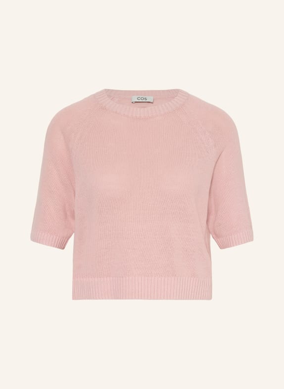 COS Linen knit shirt DUSKY PINK