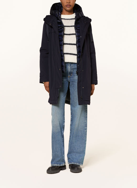 BOGNER Parka KAJA DONKERBLAUW