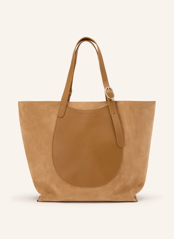 LONGCHAMP Shopper COMPLICE XL CAMEL / GOLD / COGNAC