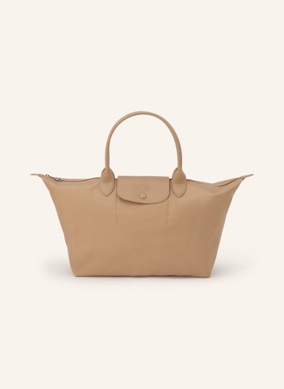 LONGCHAMP Handtasche LE PLIAGE ONE S BEIGE / SILBER