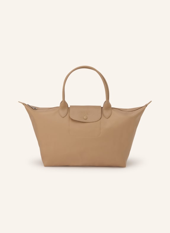 LONGCHAMP Handtasche LE PLIAGE ONE L BEIGE / SILBER
