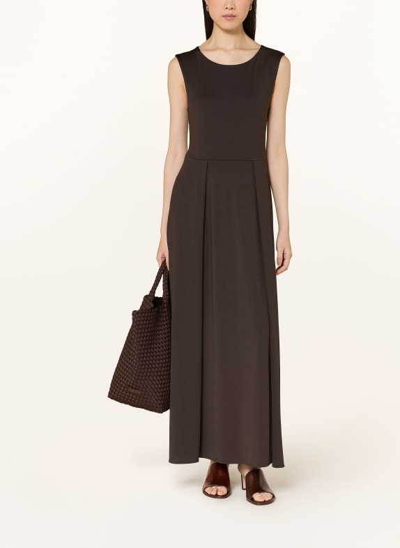monari Jerseykleid DUNKELBRAUN