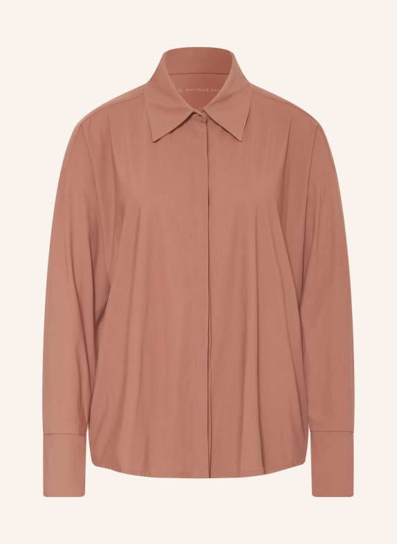 RAFFAELLO ROSSI MELORY Jersey Shirt Blouse BROWN