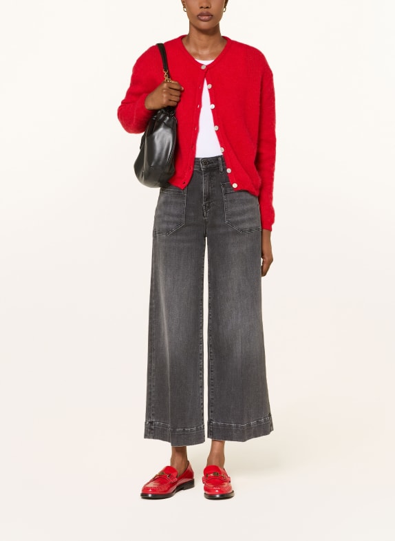 RAFFAELLO ROSSI Jean style jupe-culotte MIRU 981 dark grey